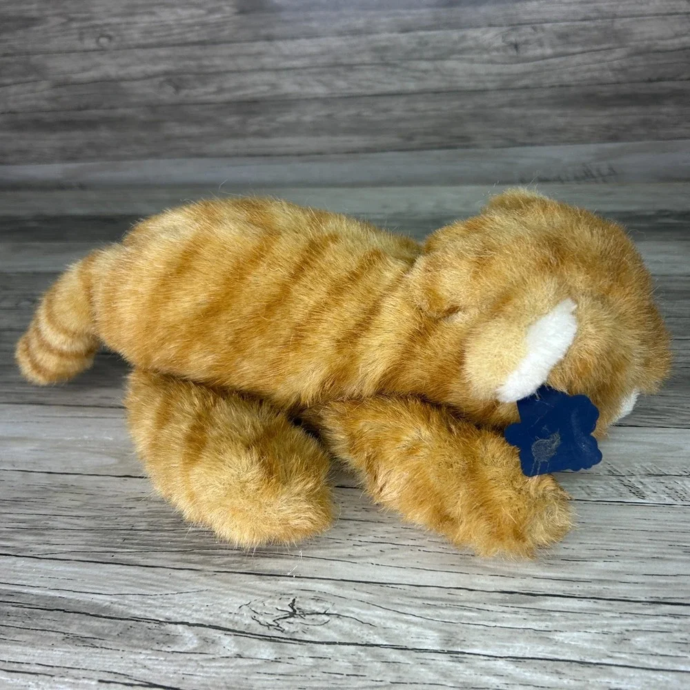 Applause‎ Orange Tabby Cat Plush Stuffed Animal Toy Vintage